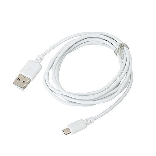 Tecno Fast Charger With USB Cable - White