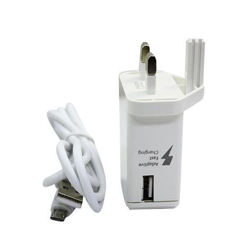 Tecno Faster Charger With Micro USB Cable - White