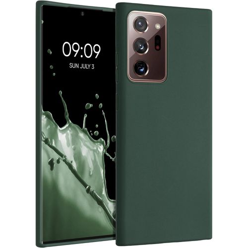 Samsung Galaxy Note 20, Note 20 Ultra Case - Soft Slim Protective TPU Silicone Cover - Moss Green