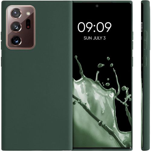 Samsung Galaxy Note 20, Note 20 Ultra Case - Soft Slim Protective TPU Silicone Cover - Moss Green