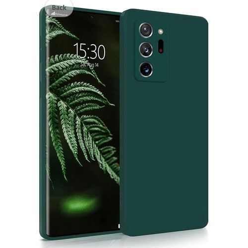 Samsung Galaxy Note 20, Note 20 Ultra Case - Soft Slim Protective TPU Silicone Cover - Moss Green
