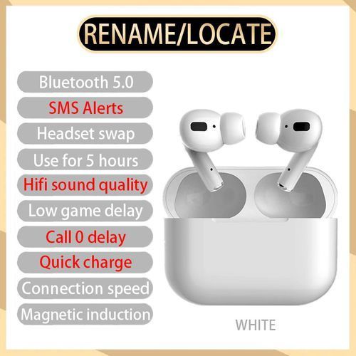 Bluetooth Wireless EarBuds With Wireless Charging Case