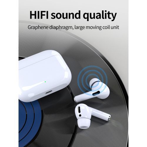 Bluetooth Wireless EarBuds With Wireless Charging Case