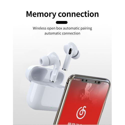 Bluetooth Wireless EarBuds With Wireless Charging Case
