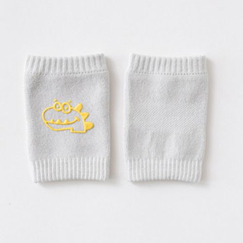 Baby Crawling Knee Pads Breathable Cotton Knee Protectors Anti-Slip Leg Arm Sleeves for Unisex Toddlers New,8cm*11cm NO5116