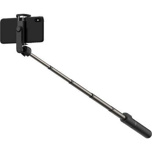 Wireless Bluetooth Selfie Stick For Smartphones - Black