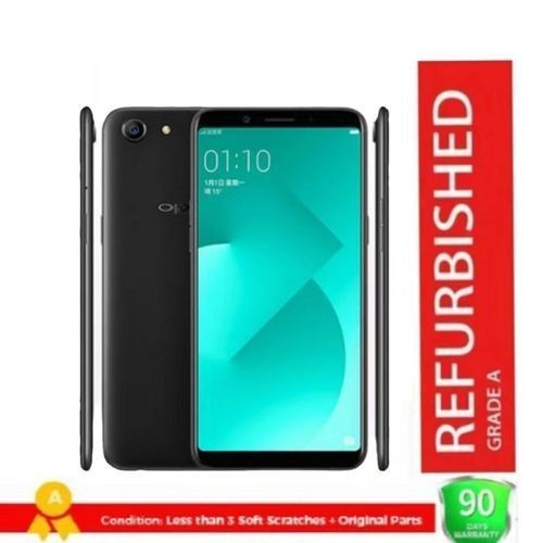 RENEWED Oppo Refurbished A83 4GB+ 32GB Smartphone - 4G LTE Dual Card 5.7-inch Display - Face Unlock（Black）