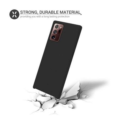 Samsung Galaxy Note 10 20 Ultra  Soft Silicone Case - Black