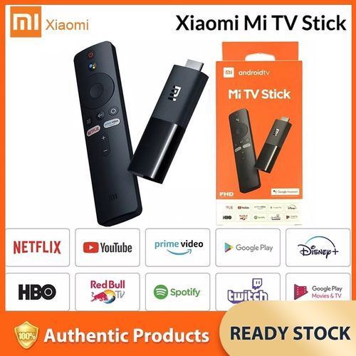 Mi Android Tv Stick with Built in Chrome cast - Black