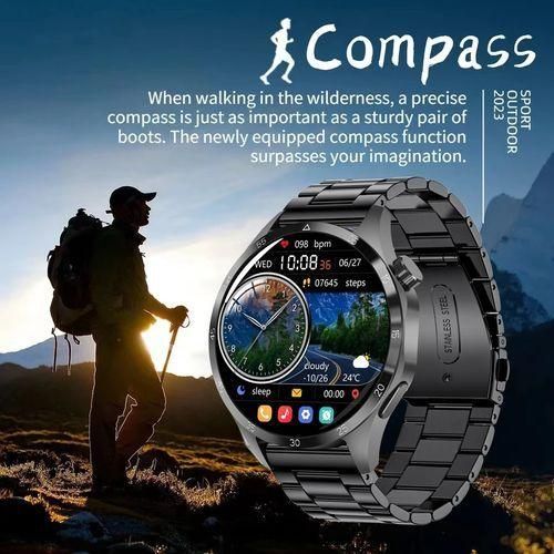 Smart Watch Bluetooth Call IP68 Waterproof 1.65inch 520*520 AMOLD