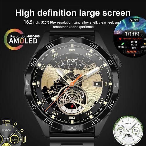 Smart Watch Bluetooth Call IP68 Waterproof 1.65inch 520*520 AMOLD
