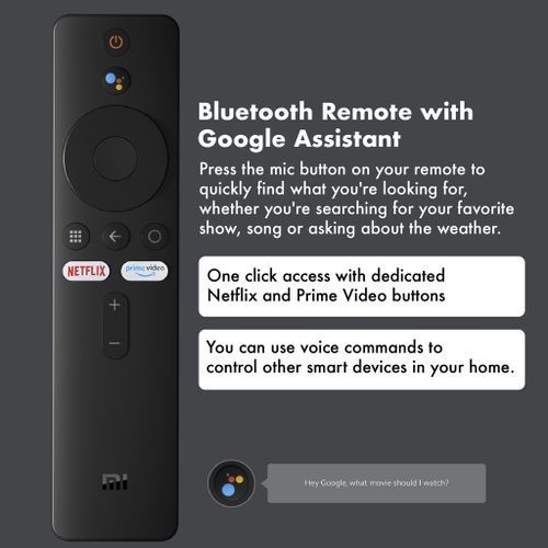 Mi Android Tv Stick with Built in Chrome cast - Black