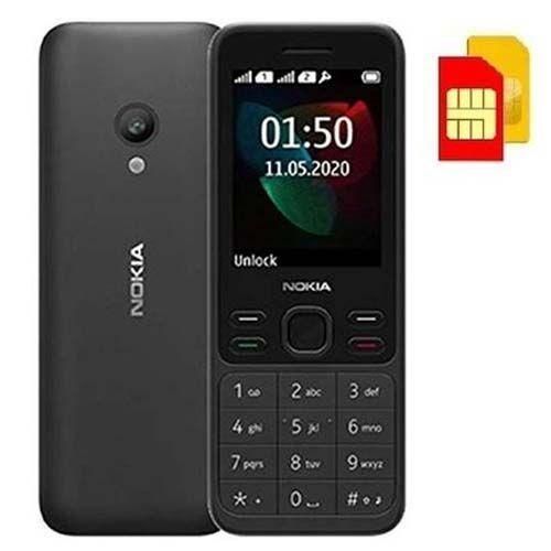 Nokia 150 Dual Sim - Torch Flash Camera, FM Radio-Black