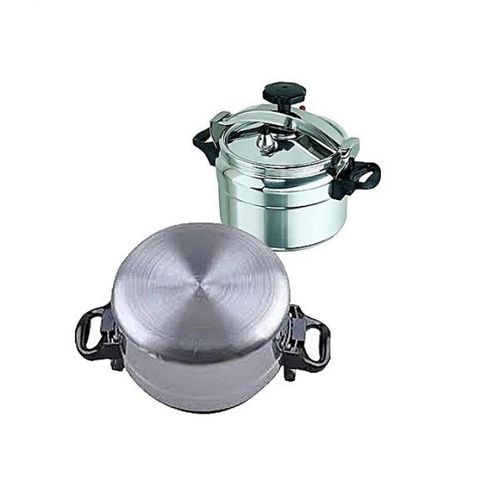 Digiwave 5 litre Heavy Gauge Explosion Proof Pressure Cooker - Silver