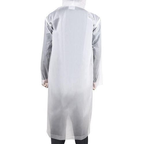 Women Men Transparent Raincoat NOT Disposable Hooded for