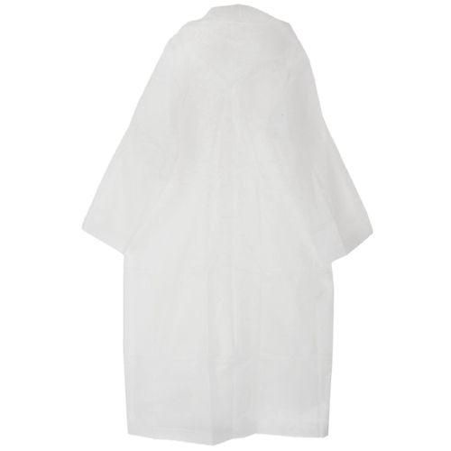 Women Men Transparent Raincoat NOT Disposable Hooded for