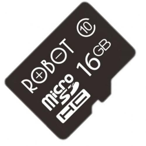 Robot 16GB Memory Card - Black