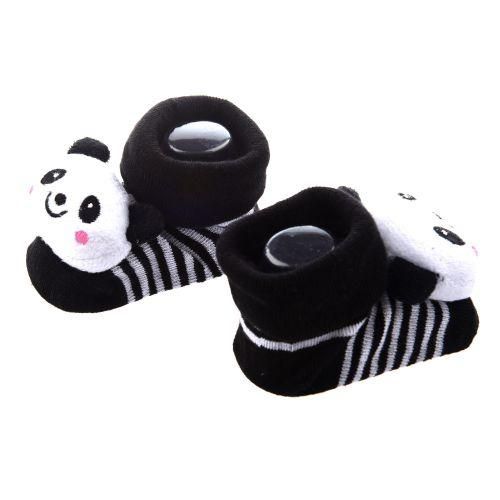 Panda  Irresistibly Cute Baby Boy Girl 3D Bootie Socks Anti  Non Slip 012 months