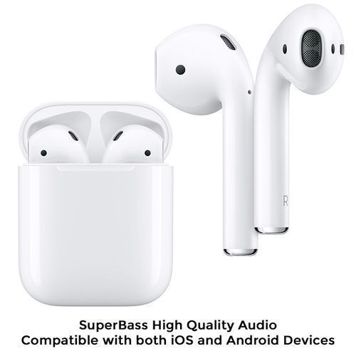I12 TWS Wireless Bluetooth Earphones / Earbuds With Charging Case - White