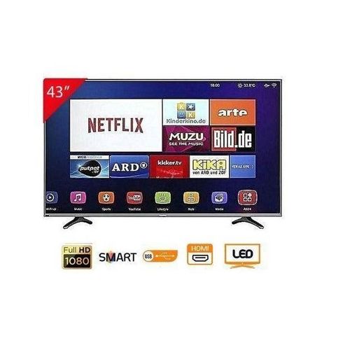 Hisense 43" Smart Netflix,YouTube LED TV - Black