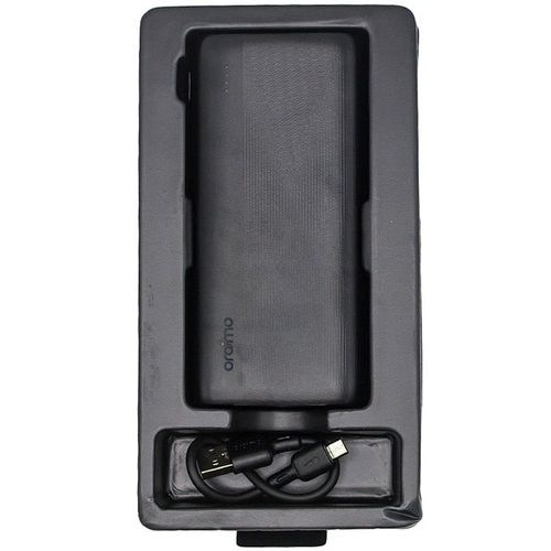 Oraimo Oraimo Traveler 4 20000mAh 2.1A Triple Ports Fast Charging LED Power With Torch - Black