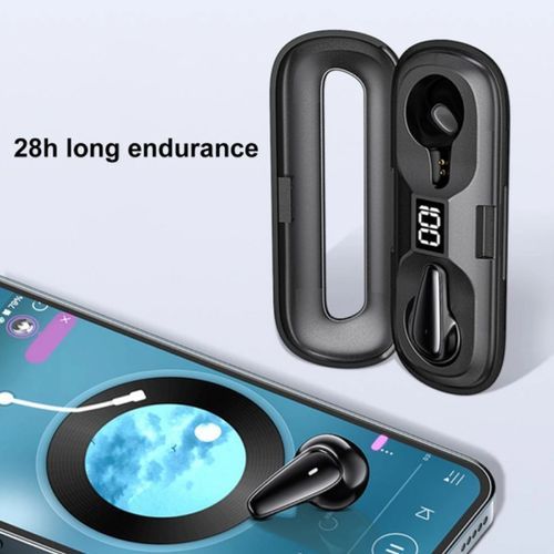 Lenovo XT95 Headsets Bluetooth Earphones 28H Playtime Stereo Heavy Bass - Black