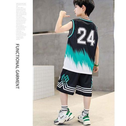 Boys Basketball Jersey Uniforms Children Basketball Shirt Shorts Youth College