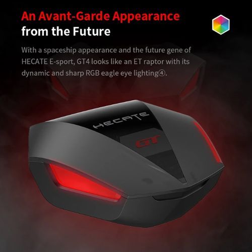Edifier GT4 TWS Gaming Headset Bluetooth 5.2 Dual-mode 45Ms Delay