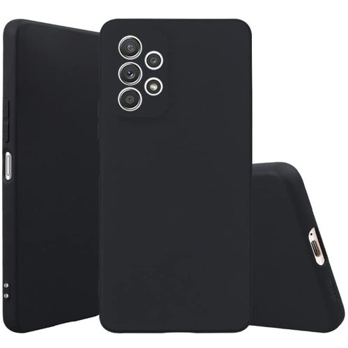 Samsung Galaxy A20, A21, A22 4G, A23, A24, A25 Silicon Phone Cover-Black