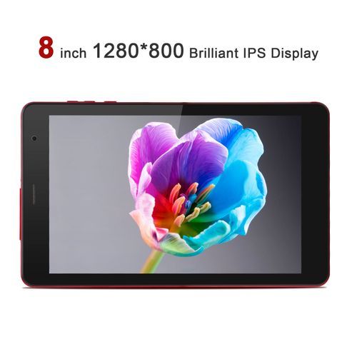 C Idea 8-inch Tablet, Sim Dual Camera Android 12, 8+256GB Tablet, Red