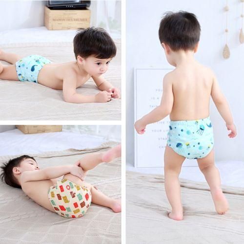 6 Layer Baby Diaper Waterproof Reusable Cloth Diaper