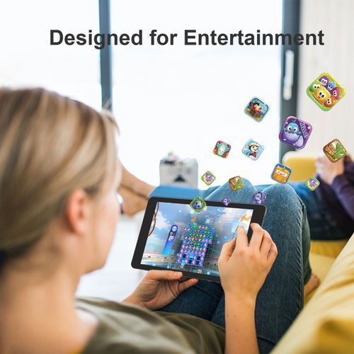 C Idea 8-inch Tablet, Sim Dual Camera Android 12, 8+256GB Tablet, Red