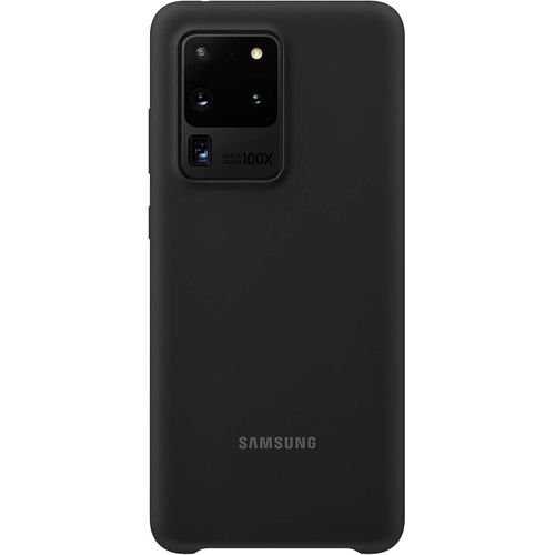 Samsung Galaxy S20 Fe, S20, S20 Plus, S20 Ultra, S21, S21 Plus, S21 Ultra, S22, S22 Plus, S22 Ultra, S23, S23 Plus, S23 Ultra Silicone Case,Soft Touch Premium Liquid Rubber Shockproof Phone Cover- Black