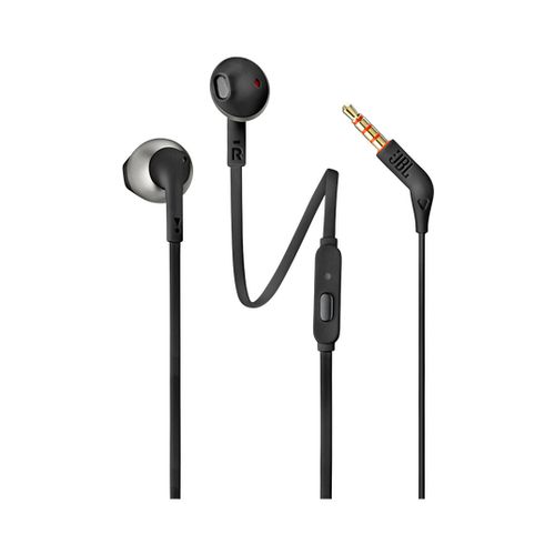 Jbl Tune 205 Pure Bass Sound Earphones-Black