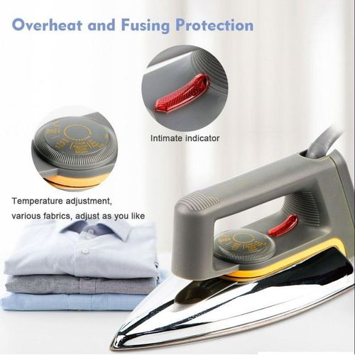 All star Electric Portable 1600W Dry Flat Pressing Iron - 1 YR WRNTY