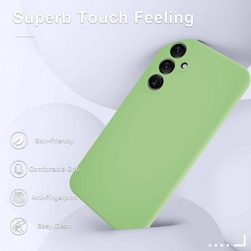 Samsung Galaxy A10, A12, A13, A14, A15 5G Silicon Phone Cover Case-Green