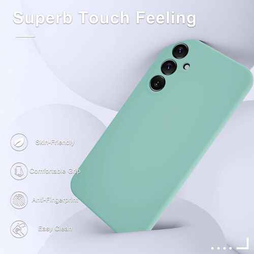 Samsung Galaxy A10, A12, A13, A14, A15 5G Silicon Phone Cover Case-Green