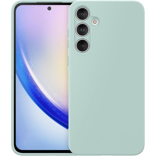 Samsung Galaxy A30, A31, A32 4G, A33, A34 Silicon Phone Cover Case-Light Blue