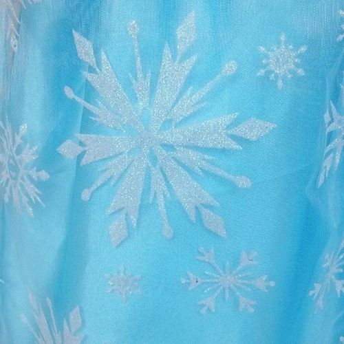 Fashion Cute Kids Children Girls Dress Princess Snow Queen Fancy Costume Long Cape Cosplay NO5146