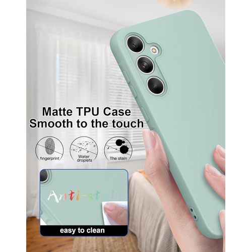 Samsung Galaxy A30, A31, A32 4G, A33, A34 Silicon Phone Cover Case-Light Blue