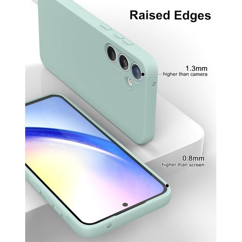 Samsung Galaxy A30, A31, A32 4G, A33, A34 Silicon Phone Cover Case-Light Blue