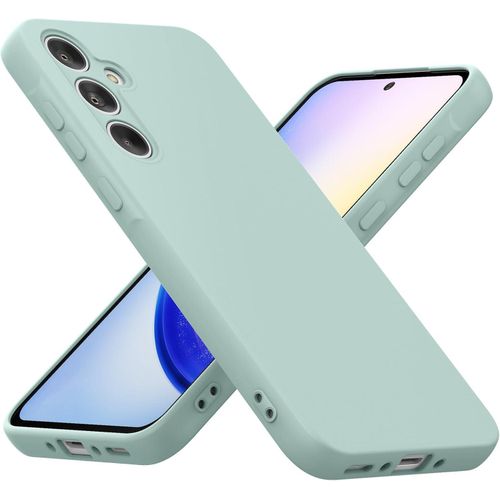 Samsung Galaxy A30, A31, A32 4G, A33, A34 Silicon Phone Cover Case-Light Blue