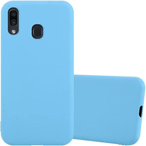 Samsung Galaxy A30, A31, A32 4G, A33, A34 Silicon Phone Cover Case-Light Blue