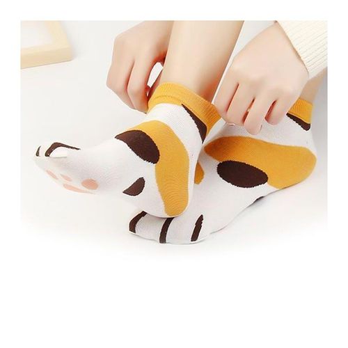 915 Generation Women's Cute Kitty Cat Paws Socks With Paw Pattern On Toes,