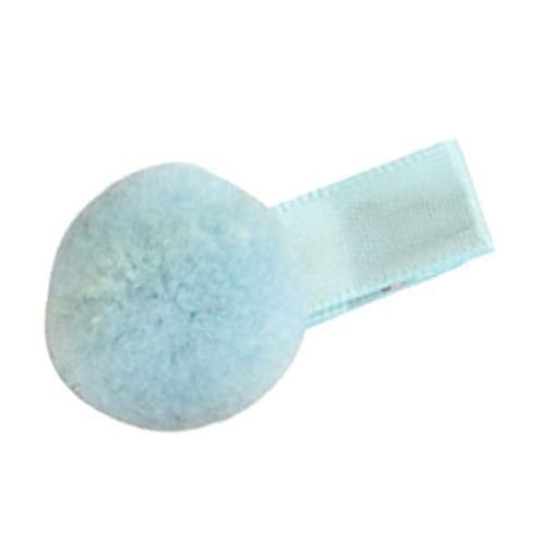 Festival Girls Headdress Kids Hair Ball Hair Band Lovely Mint Green