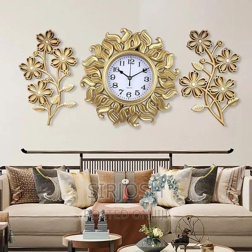 Wall Clock Decor, Quartz Movement Wall Clock