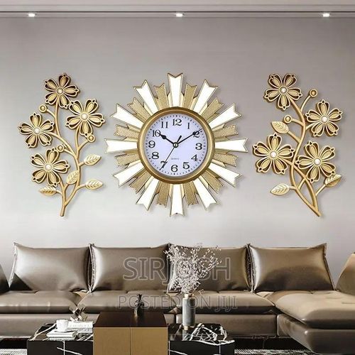 Wall Clock Decor, Quartz Movement Wall Clock
