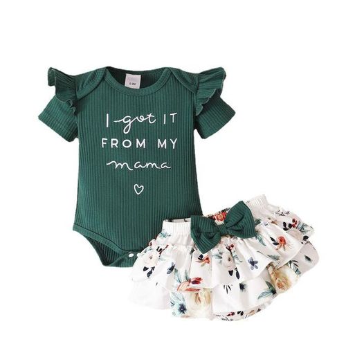 Fashion Newborn Infant Baby Clothes Romper Shorts Set Summer Outfits