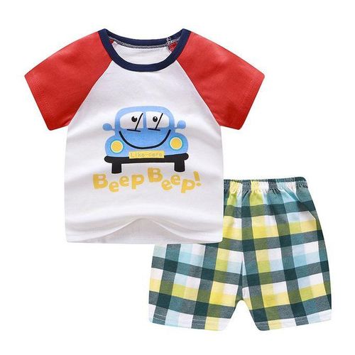 Fashion Baby Clothing Tracksui Tshirt Shorts Toddler Clothing Sets