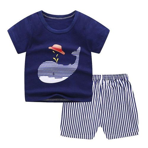 Fashion Baby Clothing Tracksui Tshirt Shorts Toddler Clothing Sets